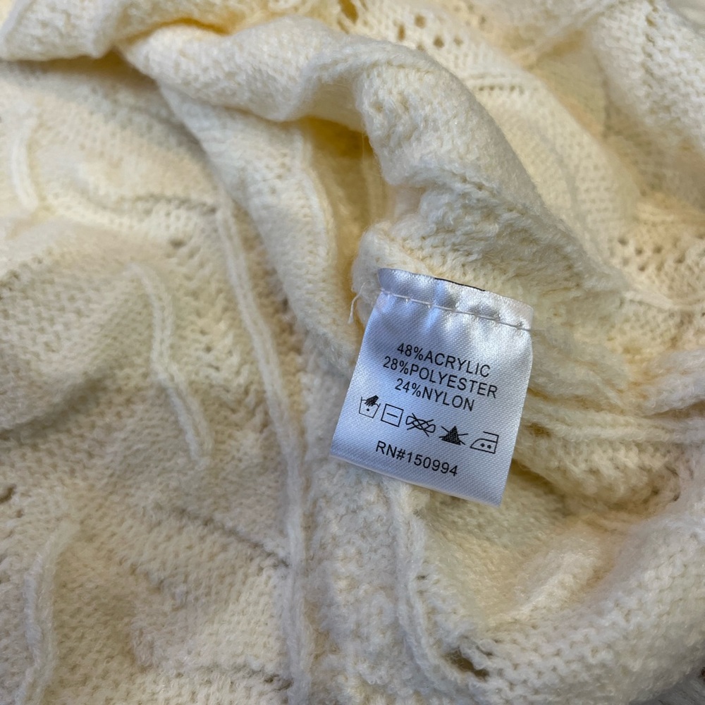 New Plus Textured Mock Neck Sweater View 5